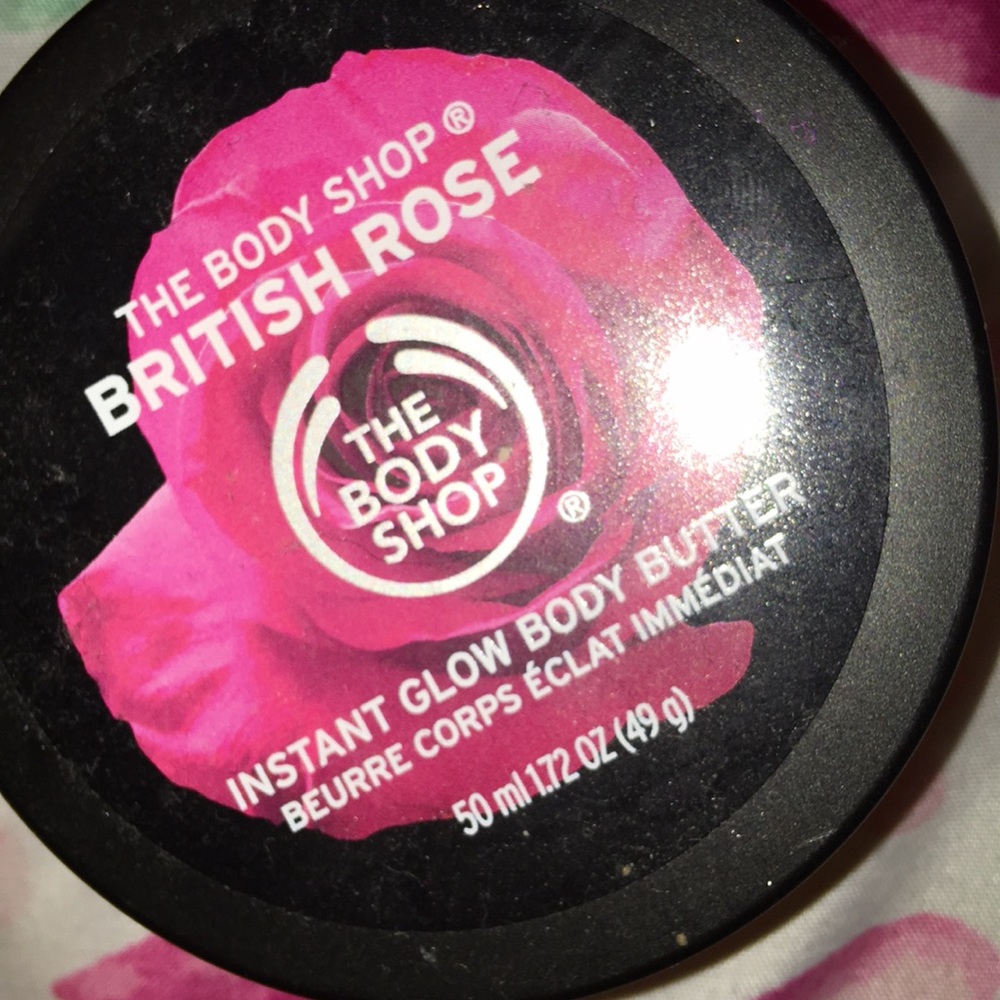 British rose body butter